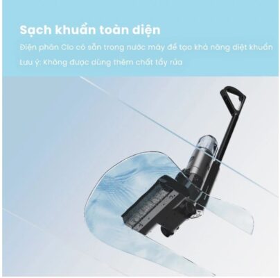 máy hút bụi lau sàn thông minh tiện lợi 