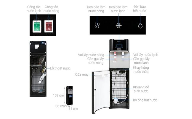 Cây Nước Nóng Lạnh Toshiba