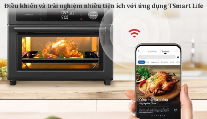 Lò chiên không dầu Toshiba TL2-SAC25GZC(GR)